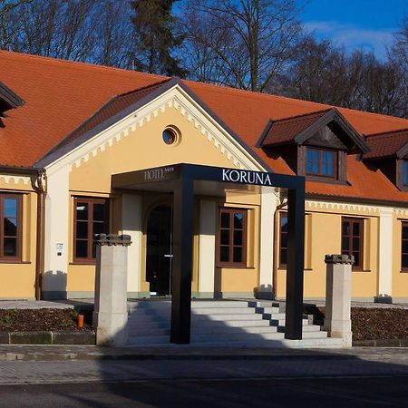 Hotel Koruna Chlumec nad Cidlinou Exterior foto